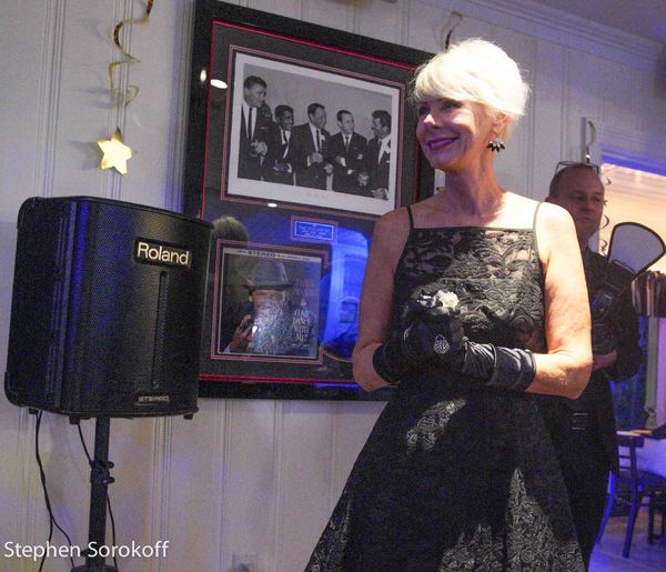 Photo Coverage: Michele Lee Visits Rat Pack Night at Pelican Cabaret Image