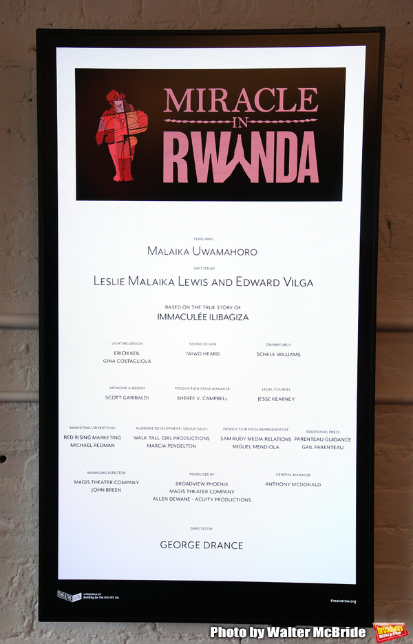 Photo Coverage: MIRACLE IN RWANDA Honors International Day of Reflection Image