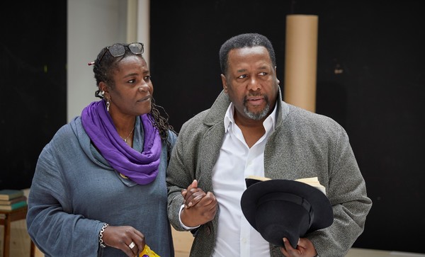 Photo Flash: Inside Rehearsal For Young Vic's DEATH OF A SALESMAN Image
