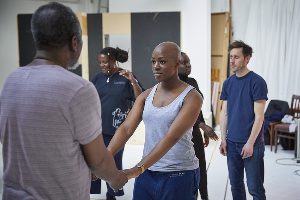 Photo Flash: Inside Rehearsal For Young Vic's DEATH OF A SALESMAN Image