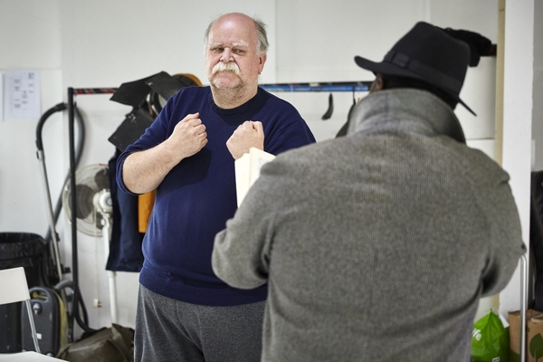 Photo Flash: Inside Rehearsal For Young Vic's DEATH OF A SALESMAN Image