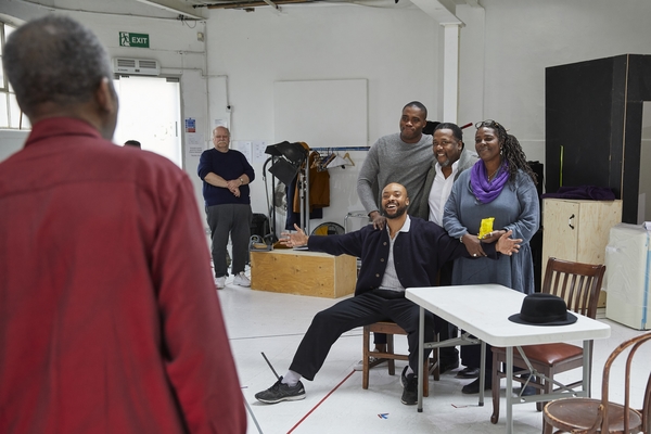 Photo Flash: Inside Rehearsal For Young Vic's DEATH OF A SALESMAN Image