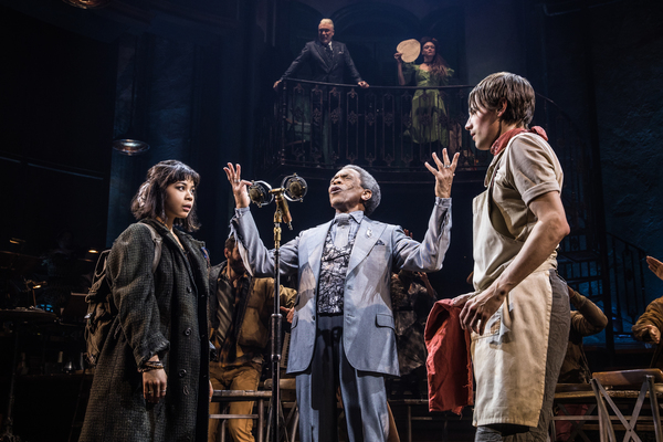 Eva Noblezada, Andre De Shields, Reeve Carney  Photo