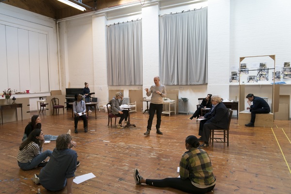 Photo Flash: In Rehearsal with Hayley Atwell and the Cast of ROSMERSHOLM Image