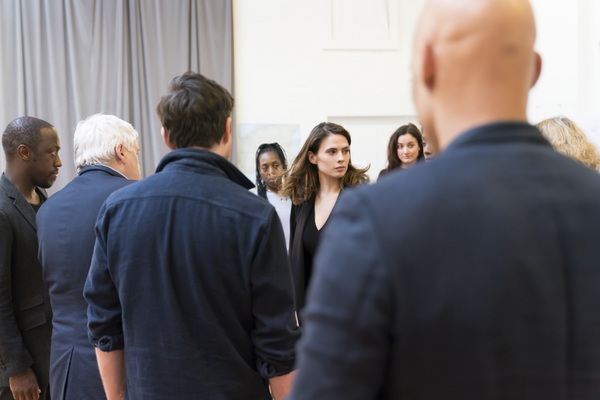 Photo Flash: In Rehearsal with Hayley Atwell and the Cast of ROSMERSHOLM Image