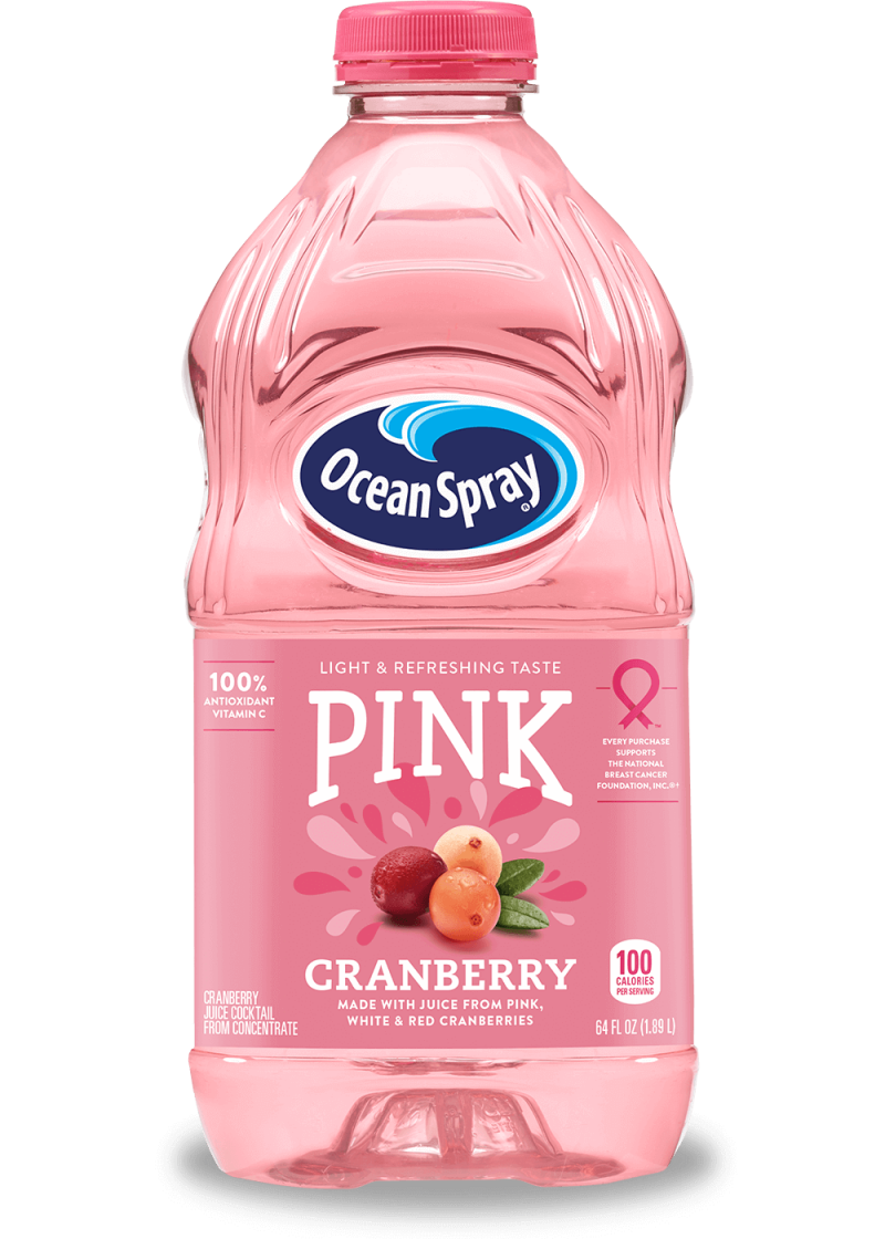 OCEAN SPRAY PINK – A Refreshing Cranberry Juice 
