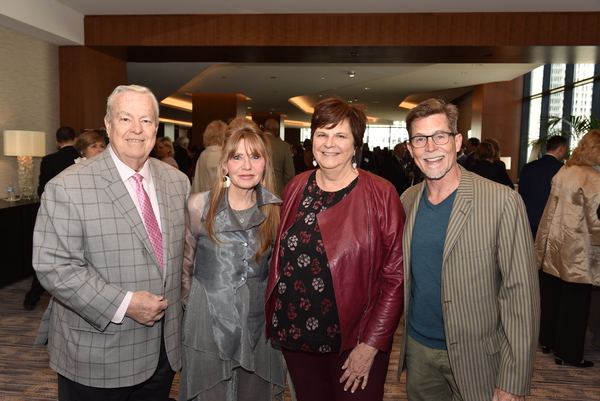 (L to R) Porchlight Music Theatre 25th Anniversary Committee Chairs:  Bill Kurtis, Do Photo