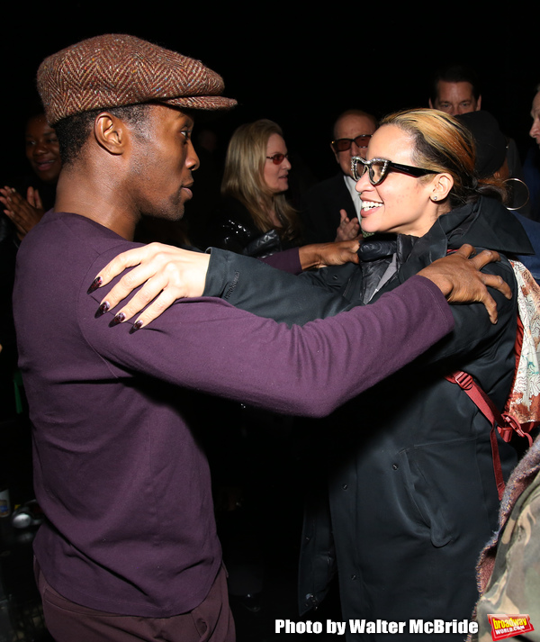 Photo Coverage: Danielle Brooks, Clive Davis, and More Visit AIN'T TOO PROUD Image