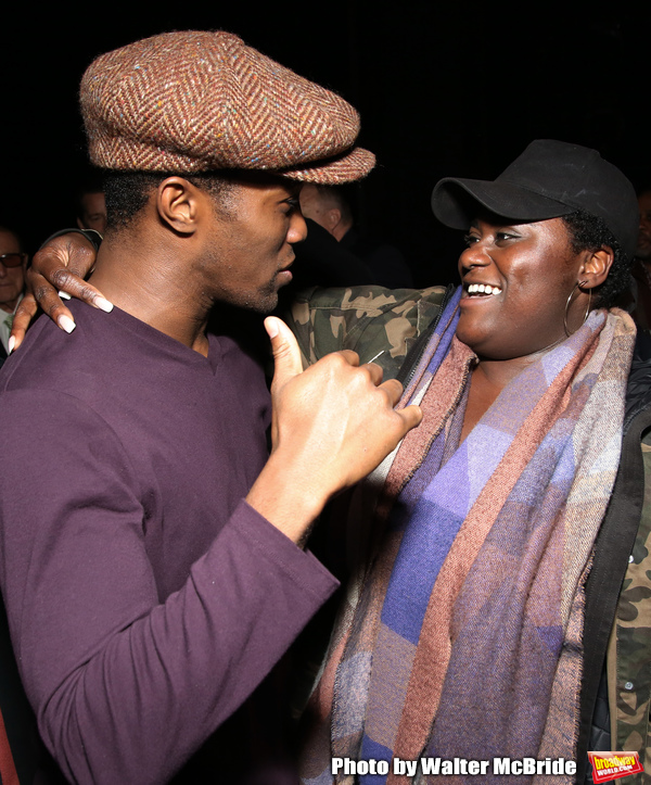 Photo Coverage: Danielle Brooks, Clive Davis, and More Visit AIN'T TOO PROUD Image