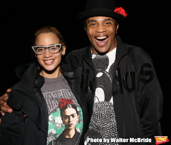 Photo Coverage: Danielle Brooks, Clive Davis, and More Visit AIN'T TOO PROUD Image