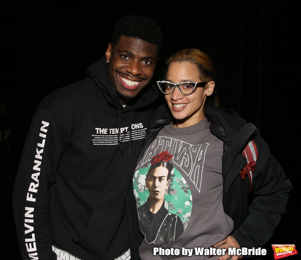 Photo Coverage: Danielle Brooks, Clive Davis, and More Visit AIN'T TOO PROUD Image