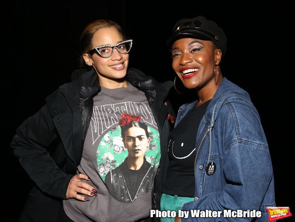 Photo Coverage: Danielle Brooks, Clive Davis, and More Visit AIN'T TOO PROUD Image