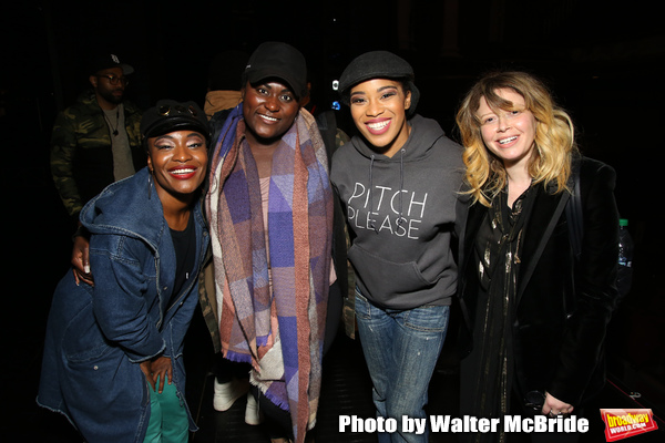 Photo Coverage: Danielle Brooks, Clive Davis, and More Visit AIN'T TOO PROUD Image