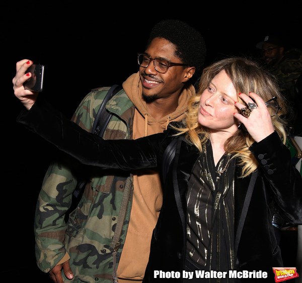 Photo Coverage: Danielle Brooks, Clive Davis, and More Visit AIN'T TOO PROUD Image