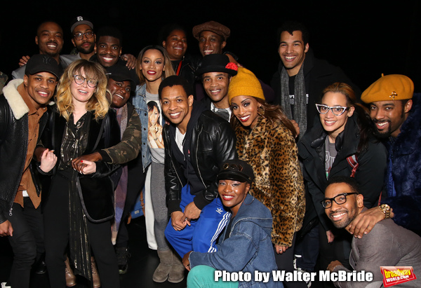 Photo Coverage: Danielle Brooks, Clive Davis, and More Visit AIN'T TOO PROUD Image
