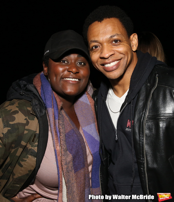 Photo Coverage: Danielle Brooks, Clive Davis, and More Visit AIN'T TOO PROUD Image