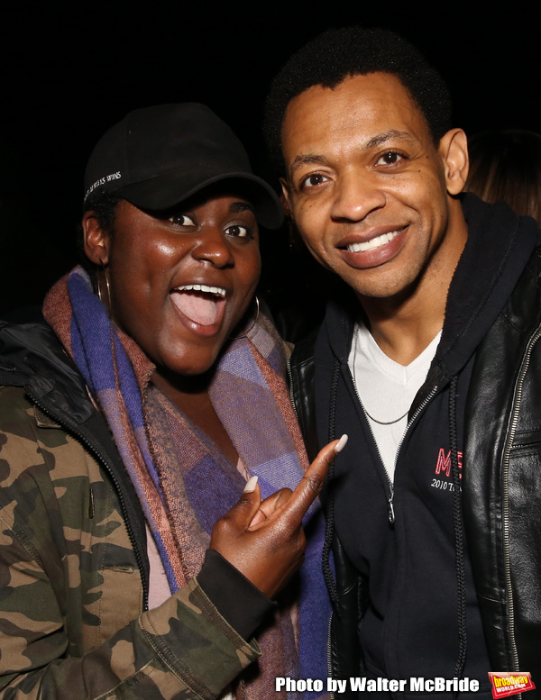 Photo Coverage: Danielle Brooks, Clive Davis, and More Visit AIN'T TOO PROUD Image