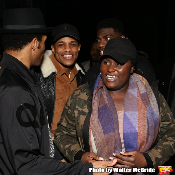Photo Coverage: Danielle Brooks, Clive Davis, and More Visit AIN'T TOO PROUD Image