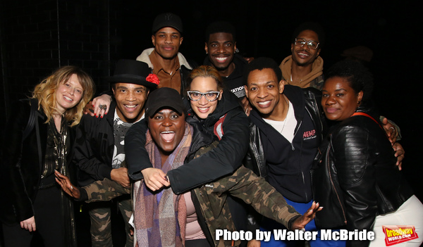 Photo Coverage: Danielle Brooks, Clive Davis, and More Visit AIN'T TOO PROUD Image