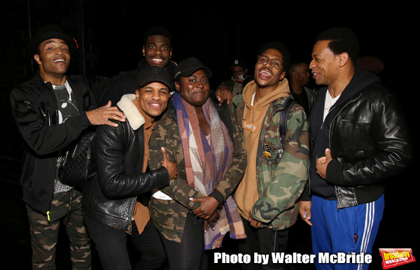 Photo Coverage: Danielle Brooks, Clive Davis, and More Visit AIN'T TOO PROUD Image