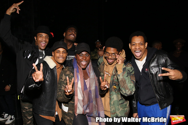 Photo Coverage: Danielle Brooks, Clive Davis, and More Visit AIN'T TOO PROUD Image
