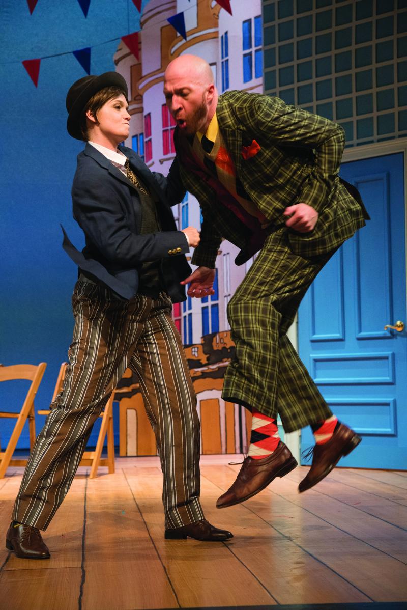 Review: You May Die at ONE MAN, TWO GUVNORS at Omaha Community Playhouse 