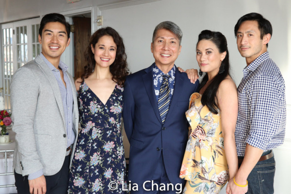 Devin Ilaw, Ali Ewoldt, Jason Ma, Diane Phelan and Hansel Tan Photo