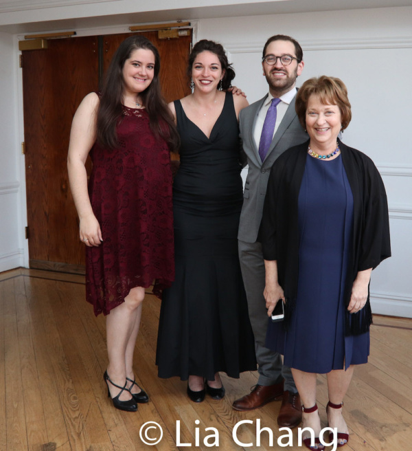 A guest, Elise Marie Selah, Hillel Friedman and Tira Harpaz Photo