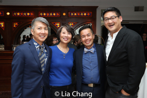 A SHANGHAI LIL reunion with Jason Ma, Jeanne Sakata, honoree Steven Eng and Timothy H Photo