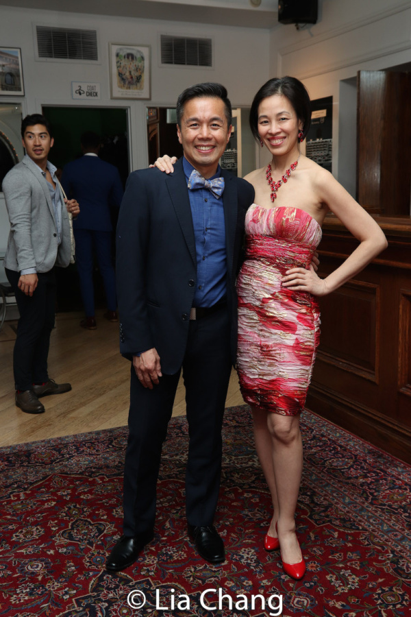 Honoree Steven Eng and Lia Chang Photo