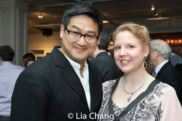 Timothy Huang and Prospect''s Producing Artistic Director Cara Reichel Photo