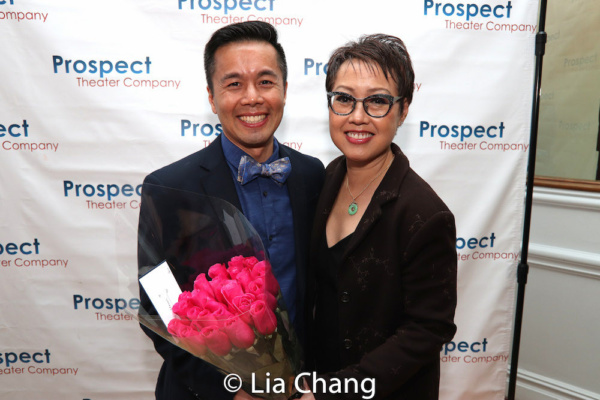 Honoree Steven Eng with his NAAP co-founder Nina Zoie Lam Photo