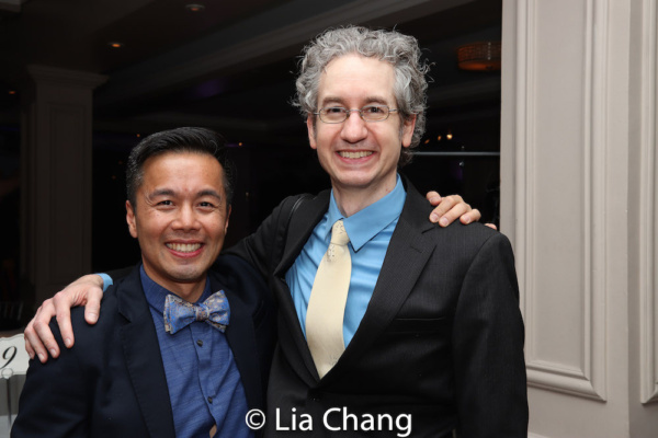 Honoree Steven Eng with Tony Vall s Photo