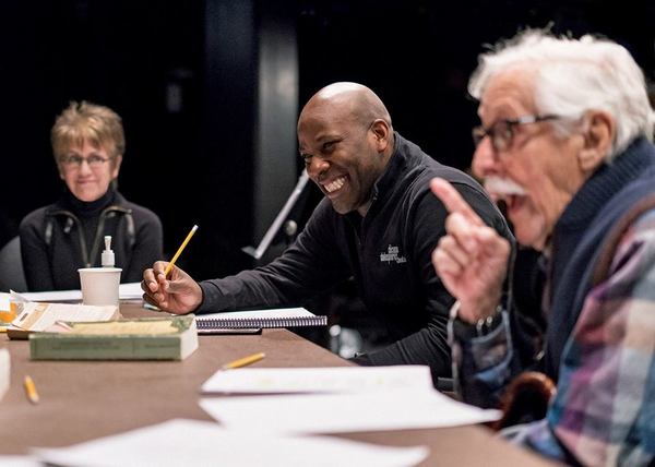 Photo Flash: Get A First Look At HAMLET Rehearsals at Chicago Shakespeare Image