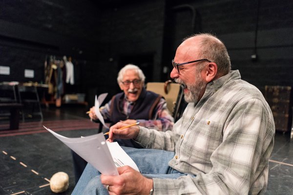 Photo Flash: Get A First Look At HAMLET Rehearsals at Chicago Shakespeare Image
