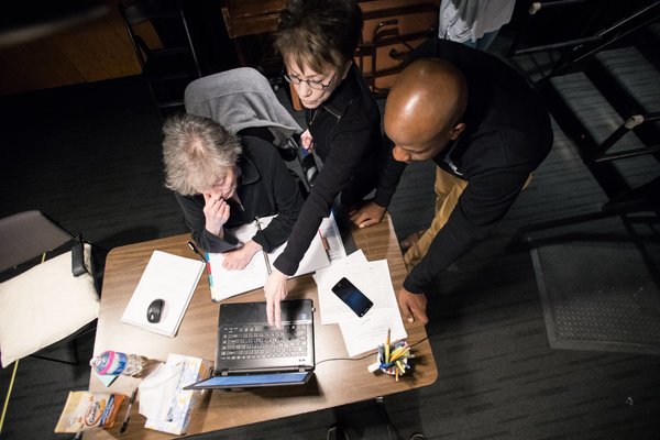 Photo Flash: Get A First Look At HAMLET Rehearsals at Chicago Shakespeare  Image