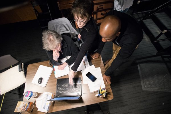 Photo Flash: Get A First Look At HAMLET Rehearsals at Chicago Shakespeare Image