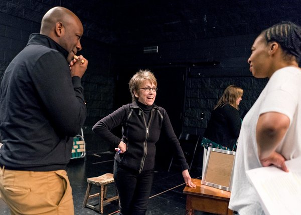 Photo Flash: Get A First Look At HAMLET Rehearsals at Chicago Shakespeare  Image