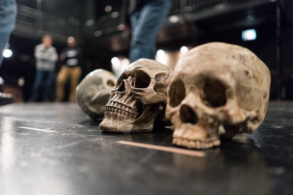 Photo Flash: Get A First Look At HAMLET Rehearsals at Chicago Shakespeare Image