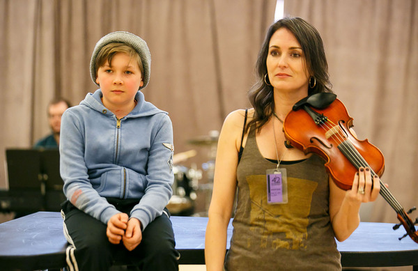 Photo Flash: In Rehearsal with the World Premiere of AUGUST RUSH Image