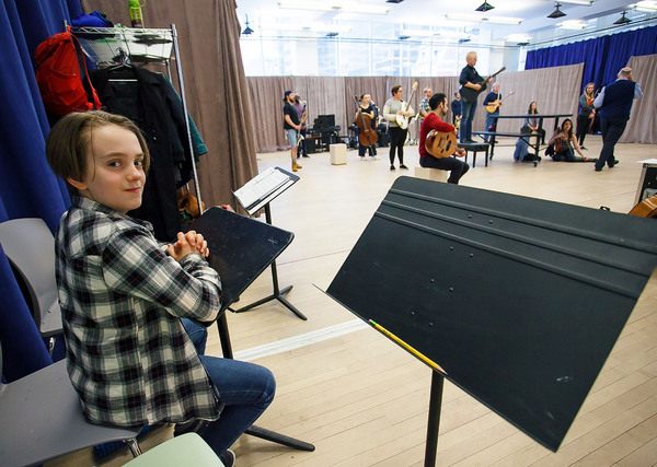 Photo Flash: In Rehearsal with the World Premiere of AUGUST RUSH Image