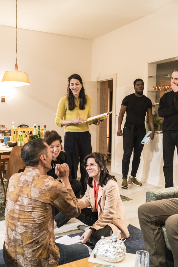 Photo Flash: Inside Rehearsal For ANNA at National Theatre 