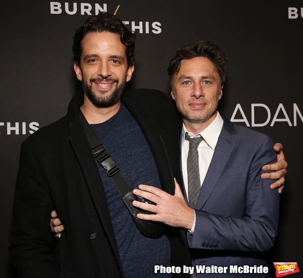 Photo Coverage: Casey Cott, Zachary Quinto, Zach Braff, and More Stars Arrive at Opening Night of BURN THIS Image