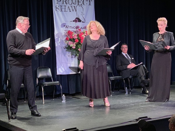 Edward Hibbert, Mary Testa, Robert Cuccioli and Laila Robins Photo