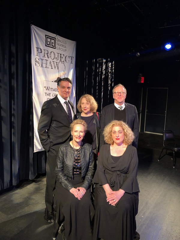 Robert Cuccioli, Pamela Hunt, Edward Hibbert, Laila Robins and Mary Testa Photo