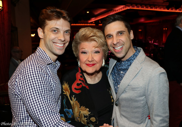 Michael Novak, Marilyn Maye, Josh Prince Photo