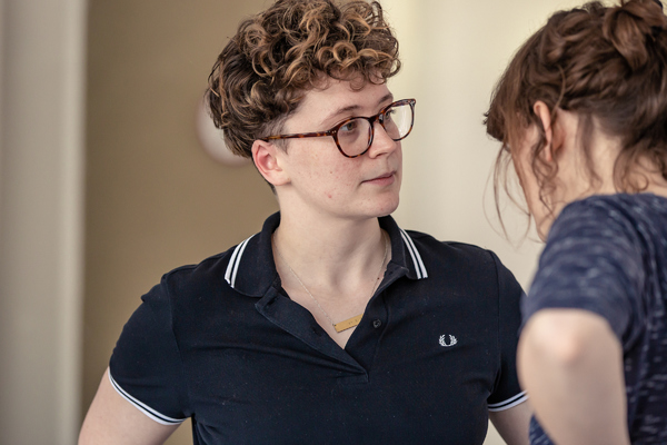 Photo Flash: Inside Rehearsal For OUT OF WATER at Orange Tree Theatre Image
