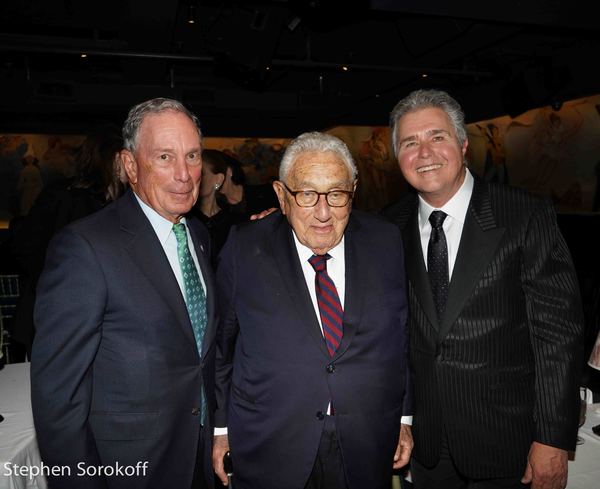 Photo Coverage: Michael Bloomberg & Henry Kissinger Swing Along With Steve Tyrell Opening Night at Cafe Carlyle Image