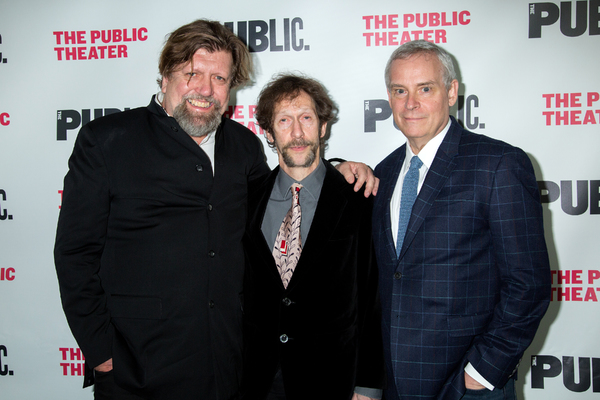 Oskar Eustis, Tim Blake Nelson, Doug Hughes Photo