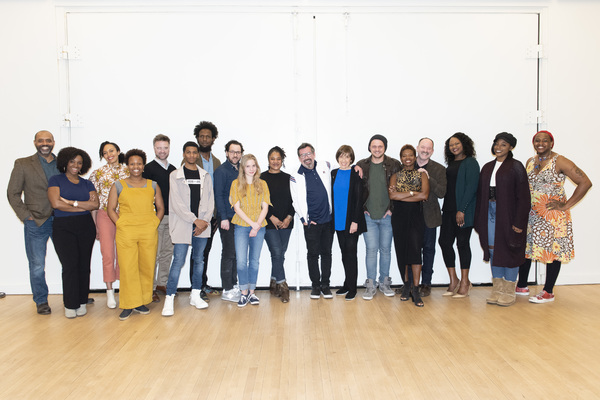 Chris Stampley, Sam Gold, Lynn Nottage, Duncan Sheik, Susan Birkenhead Photo